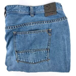 Tommy Bahama Cayman Island Mens 46x34 Blue Jeans Medium Wash Cotton Tencel Blend